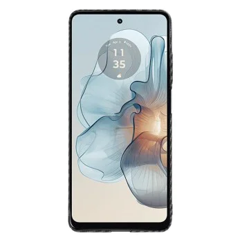 Калъф за Motorola Moto G24 Power - Carbonite FiberShell - Черен