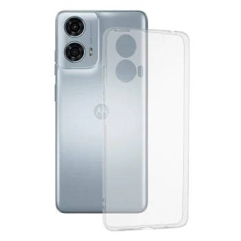 Калъф за Motorola Moto G24 Power - Прозрачен силикон - Прозрачен