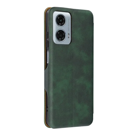 Калъф за Motorola Moto G24 Power - Safe Wallet Plus - Зелен