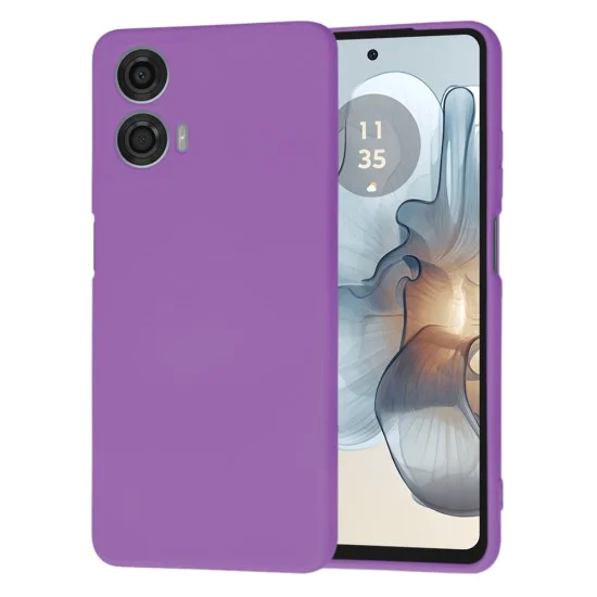 Калъф за Motorola Moto G24 Power - Techsuit - SoftFlex - Лилав