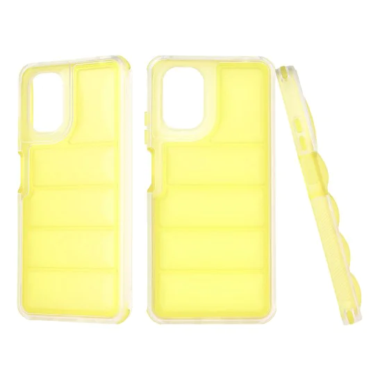 Калъф за Motorola Moto G24 Power - Wave Shield - Жълт