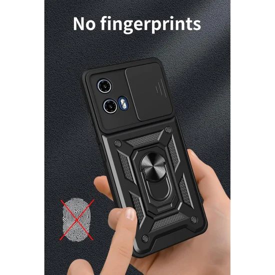 Калъф за Motorola Moto G31 / Moto G41 - CamShield Series - черен