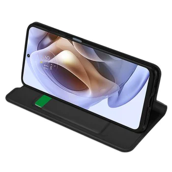 Калъф за Motorola Moto G31 / Moto G41 - Magskin Book - Черен