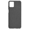 Калъф за Motorola Moto G32 - Carbonite FiberShell - Черен