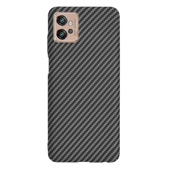 Калъф за Motorola Moto G32 - Carbonite FiberShell - Черен