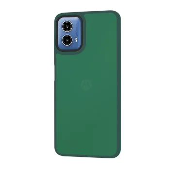 Калъф за Motorola Moto G34 / Moto G45 - HaloFrost Series - Midnight Green