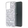 Калъф за Motorola Moto G34 / Moto G45 - Sparkly Glitter - Бял