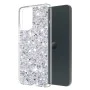 Калъф за Motorola Moto G34 / Moto G45 - Sparkly Glitter - Бял