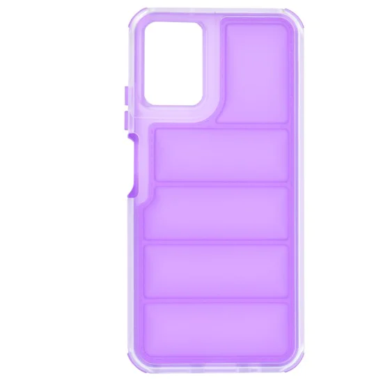 Калъф за Motorola Moto G34 / Moto G45 - Wave Shield - Лилав