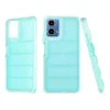 Калъф за Motorola Moto G34 / Moto G45 - Wave Shield - Turquoise