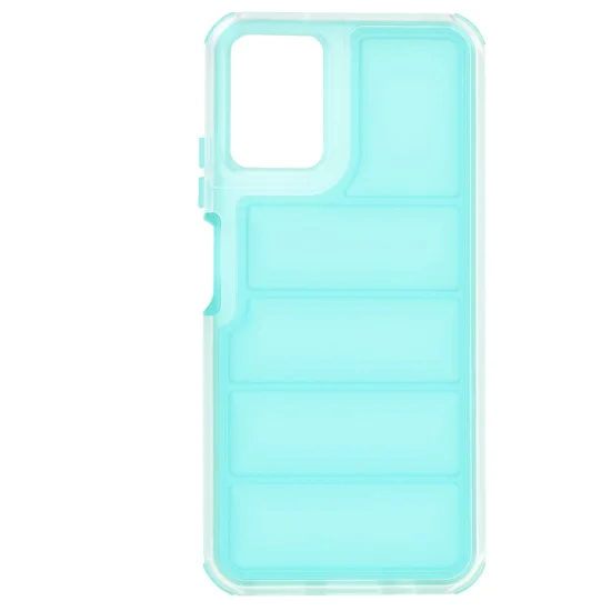 Калъф за Motorola Moto G34 / Moto G45 - Wave Shield - Turquoise