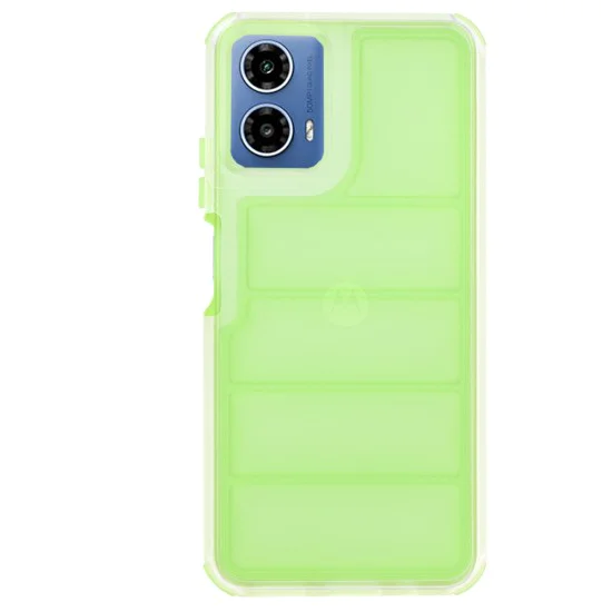 Калъф за Motorola Moto G34 / Moto G45 - Wave Shield - Зелен