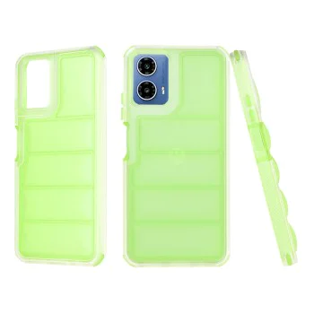 Калъф за Motorola Moto G34 / Moto G45 - Wave Shield - Зелен
