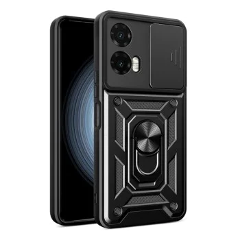 Калъф за Motorola Moto G35 - CamShield Series - черен