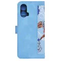 Калъф за Motorola Moto G35 - FlipCraft - Vibrant Blue