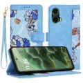 Калъф за Motorola Moto G35 - FlipCraft - Vibrant Blue