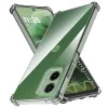 Калъф за Motorola Moto G35 - Удароустойчив Прозрачен Силиконов - Прозрачен