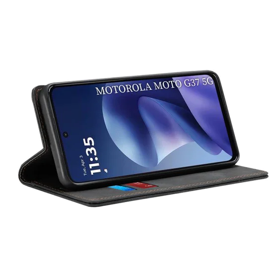 Калъф за Motorola Moto G37 / G37 Power / G47 - Confy Cover - Techsuit - Черен