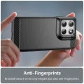 Калъф за Motorola Moto G37 / G37 Power / G47 / G57 Power / G67 Power - Carbon Silicone - Techsuit - Черен