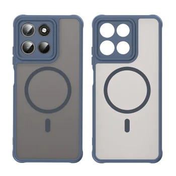 Калъф за Motorola Moto G37 / G37 Power / G47 - HaloFrost II MagSafe - Techsuit - Син (Navy Blue)