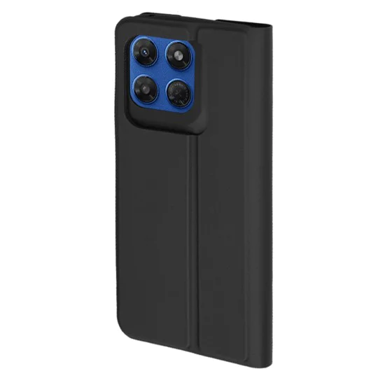 Калъф за Motorola Moto G37 / G37 Power / G47 - Magskin Book - Techsuit - Черен