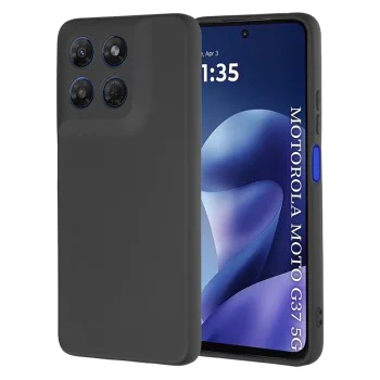 Калъф за Motorola Moto G37 / G37 Power / G47 - SoftFlex - Techsuit - Черен