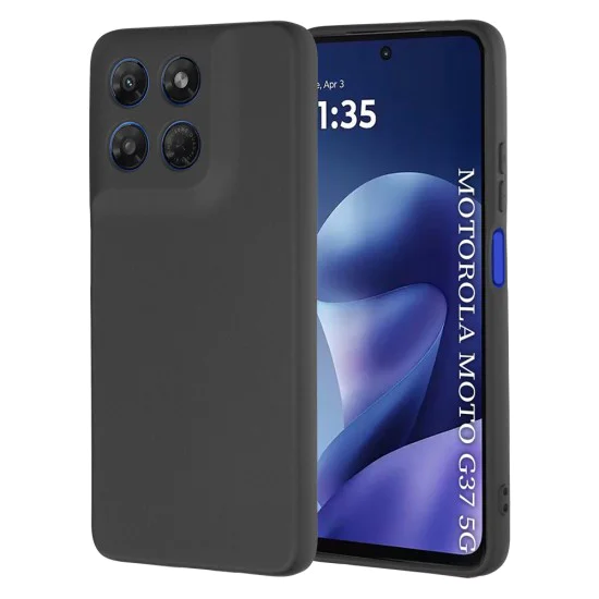 Калъф за Motorola Moto G37 / G37 Power / G47 - SoftFlex - Techsuit - Черен