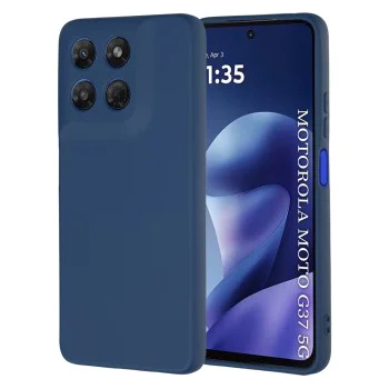 Калъф за Motorola Moto G37 / G37 Power / G47 - SoftFlex - Techsuit - Син