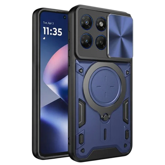 Калъф за Motorola Moto G37 / G47 - CamGuard Pro - Techsuit - Син