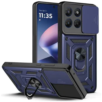 Калъф за Motorola Moto G37 / G47 - CamShield Series - Techsuit - Син