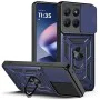 Калъф за Motorola Moto G37 / G47 - CamShield Series - Techsuit - Син