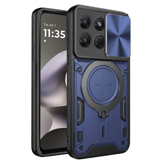 Калъф за Motorola Moto G37 Power - CamGuard Pro - Techsuit - Син