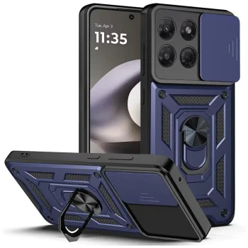 Калъф за Motorola Moto G37 Power - CamShield Series - Techsuit - Син