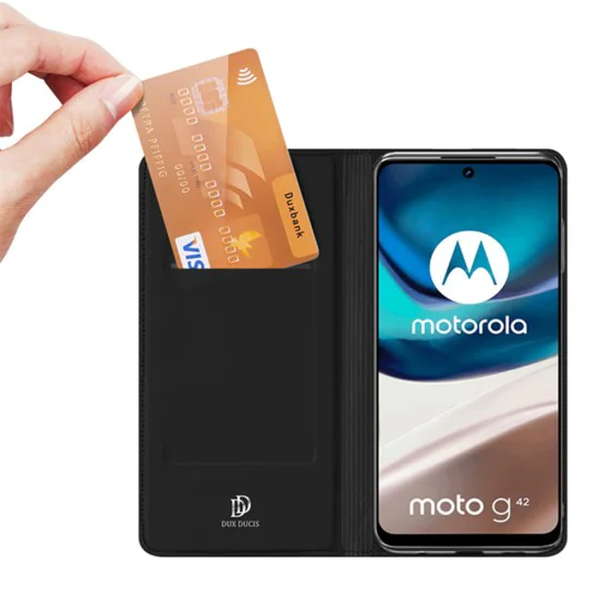 Калъф за Motorola Moto G42 - Dux Ducis Skin Pro - Черен