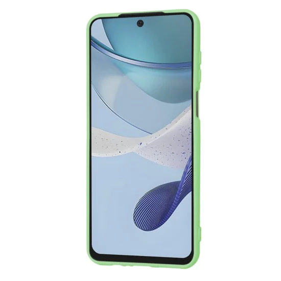 Калъф за Motorola Moto G53 - SoftFlex - Mint Green