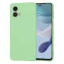 Калъф за Motorola Moto G53 - SoftFlex - Mint Green