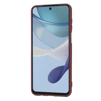 Калъф за Motorola Moto G53 - SoftFlex - Plum Red