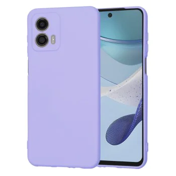 Калъф за Motorola Moto G53 - SoftFlex - Светло лилав