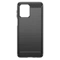 Калъф за Motorola Moto G54 / Moto G54 Power Edition / Moto G64 - Carbon Silicone - Черен