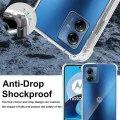 Калъф за Motorola Moto G54 - Удароустойчив Прозрачен Силиконов - Прозрачен