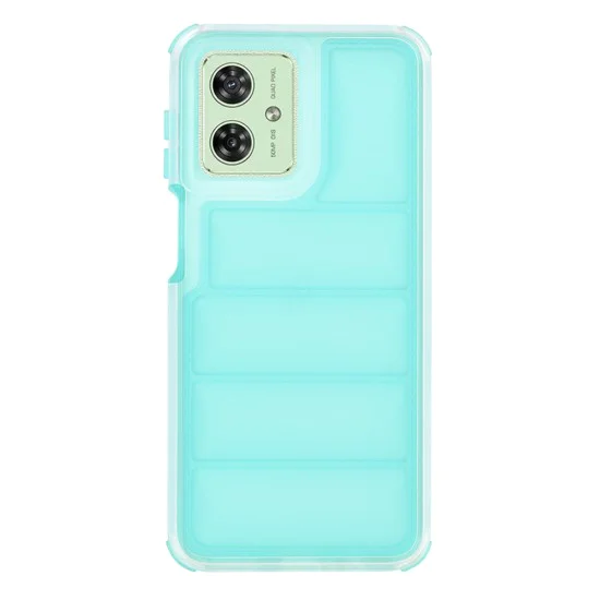 Калъф за Motorola Moto G54 - Wave Shield - Turquoise