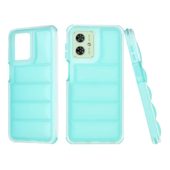 Калъф за Motorola Moto G54 - Wave Shield - Turquoise