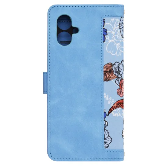 Калъф за Motorola Moto G55 - FlipCraft - Vibrant Blue