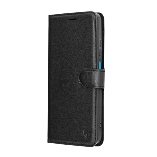 Калъф за Motorola Moto G56 - Techsuit - Leather Folio - Черен