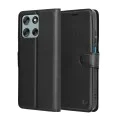 Калъф за Motorola Moto G56 - Techsuit - Leather Folio - Черен