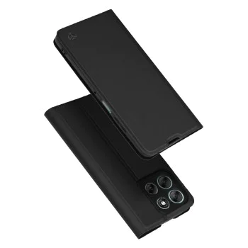 Калъф за Motorola Moto G56 - Techsuit - Magskin Book - Черен