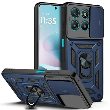 Калъф за Motorola Moto G57 / G67 Power - Techsuit CamShield Series - Син