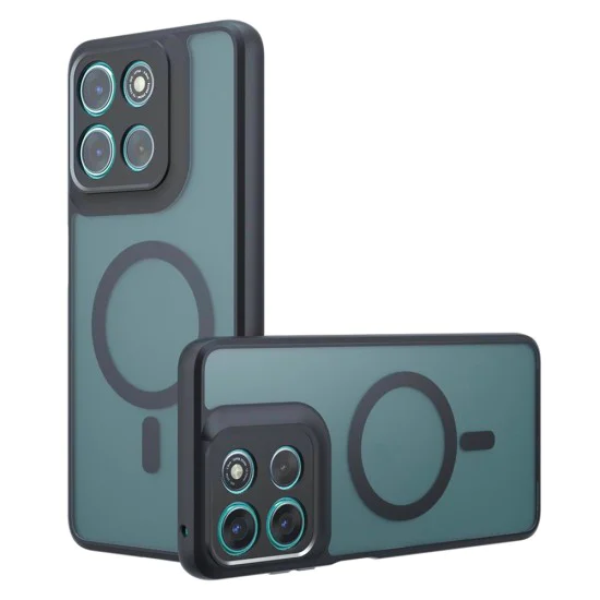 Калъф за Motorola Moto G57 / G67 Power - Techsuit PureFrost MagSafe - Матово черен