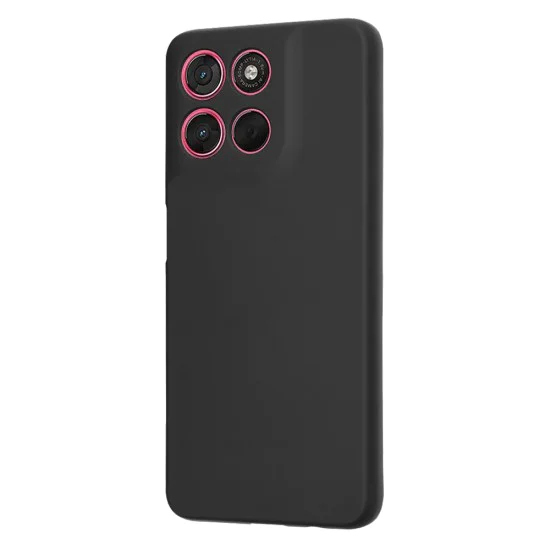 Калъф за Motorola Moto G57 / G67 Power - Techsuit SoftFlex - Черен