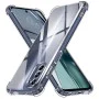 Калъф за Motorola Moto G62 5G - Удароустойчив Прозрачен Силиконов - Прозрачен
